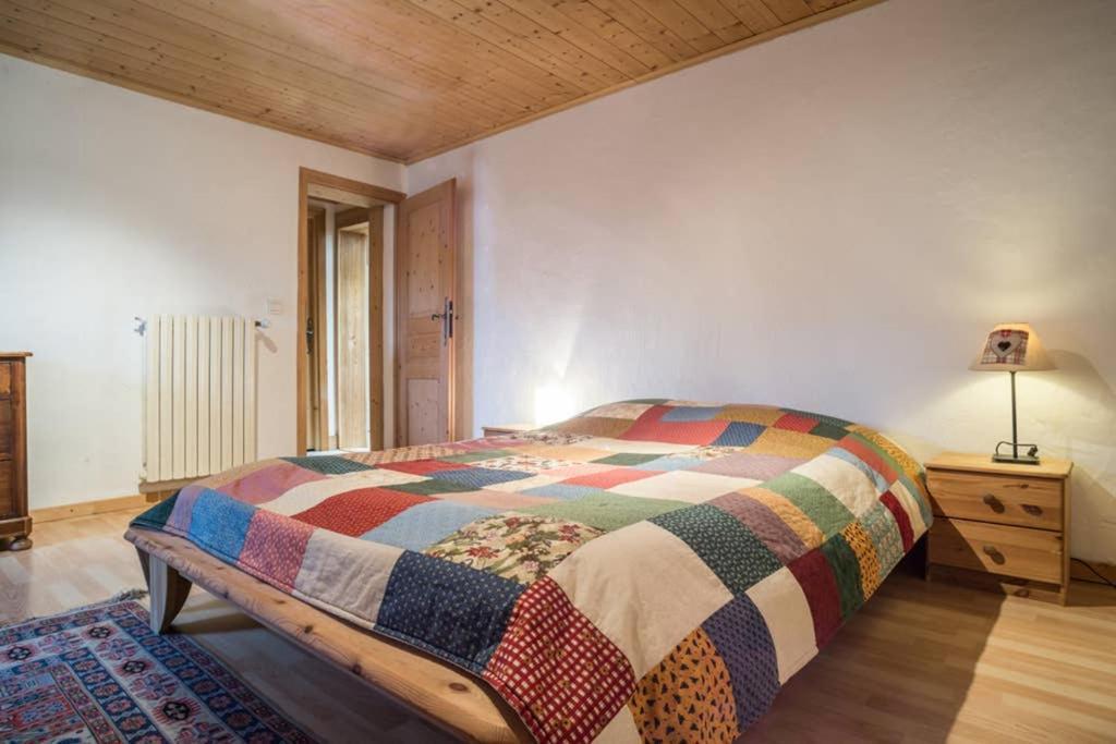 Appartement Spacieux Proche Des Telecabines Et Du Centre Ville Avec Jardin Prive Saint-Gervais-les-Bains Luaran gambar