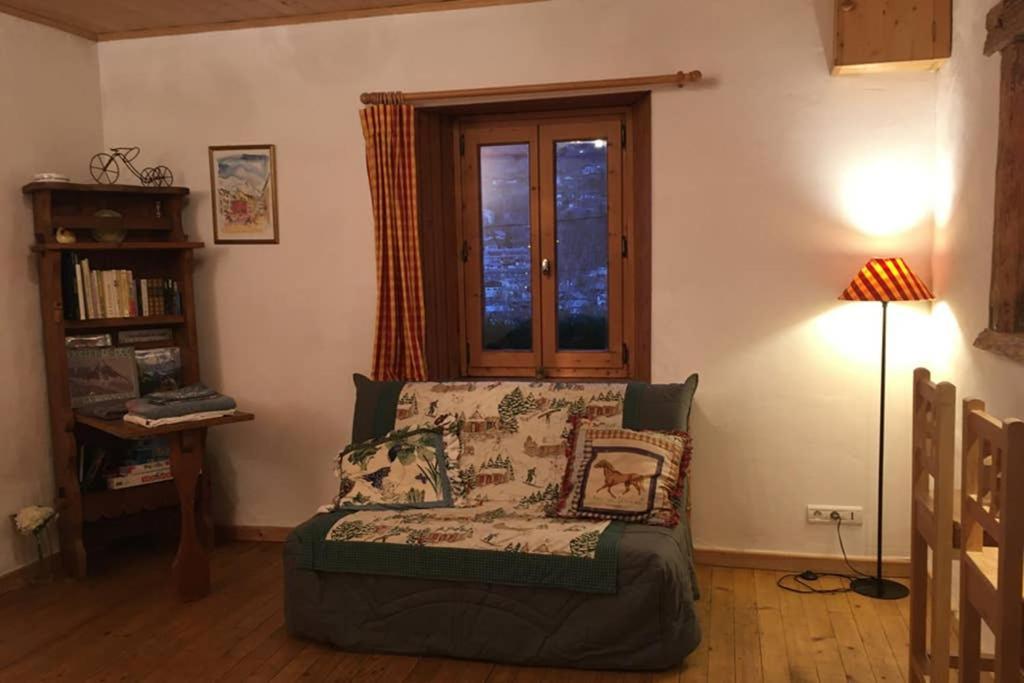 Appartement Spacieux Proche Des Telecabines Et Du Centre Ville Avec Jardin Prive Saint-Gervais-les-Bains Luaran gambar