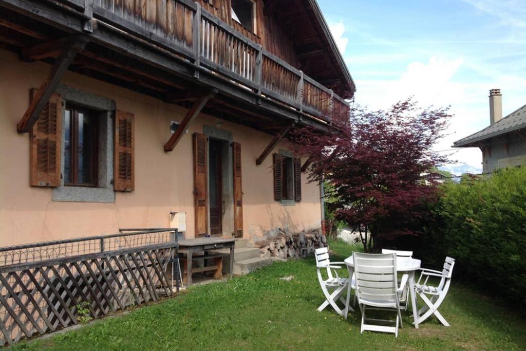 Appartement Spacieux Proche Des Telecabines Et Du Centre Ville Avec Jardin Prive Saint-Gervais-les-Bains Luaran gambar