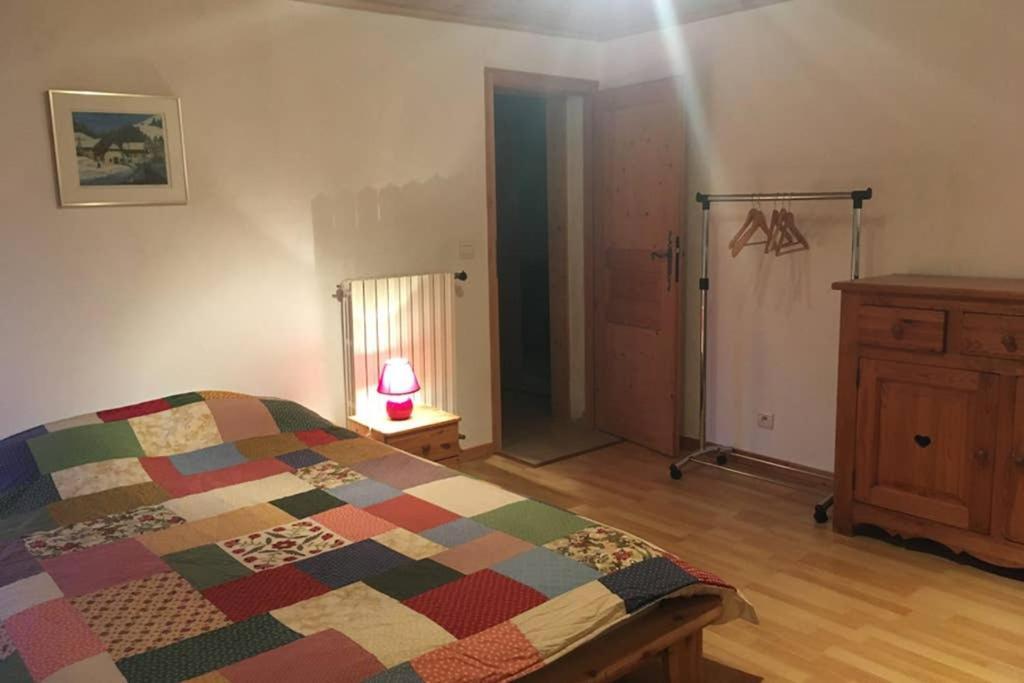 Appartement Spacieux Proche Des Telecabines Et Du Centre Ville Avec Jardin Prive Saint-Gervais-les-Bains Luaran gambar