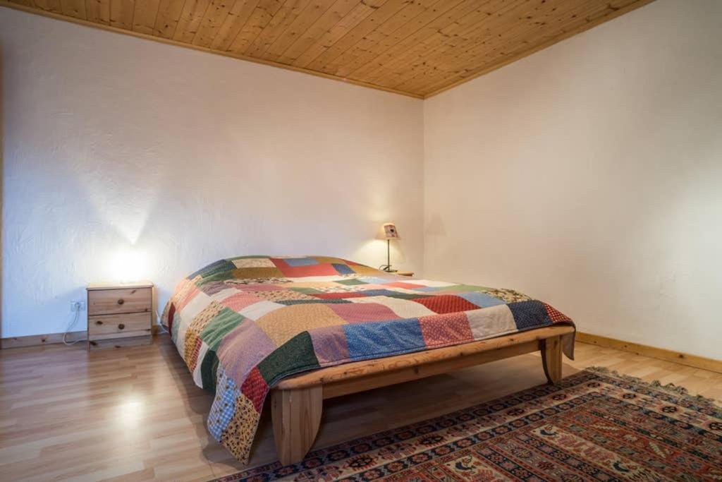 Appartement Spacieux Proche Des Telecabines Et Du Centre Ville Avec Jardin Prive Saint-Gervais-les-Bains Luaran gambar
